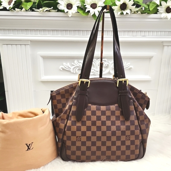 🔥😍Beautiful Condition 🔥 😍 Authentic Louis Vuitton Verona Damier Ebene - Picture 1 of 14